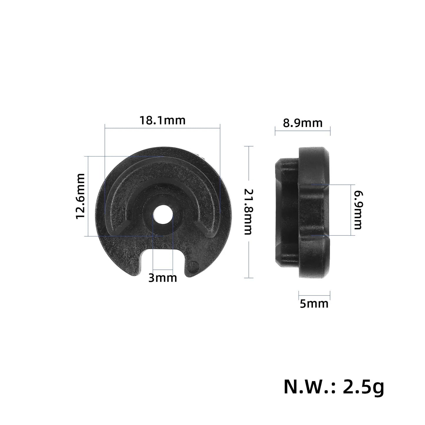 Original Xiaomi 6 Lite poignée Tube End Cap