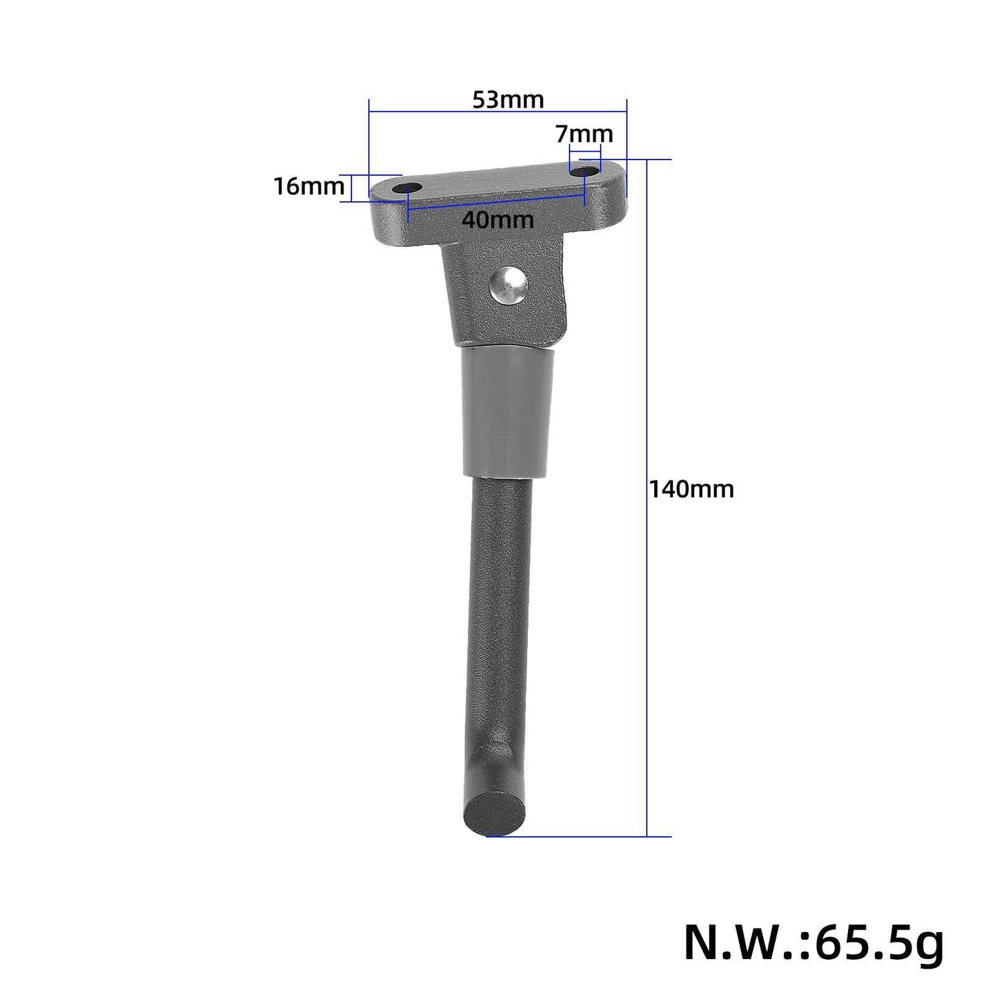 Noir béquille avec 2 vis pour Xiaomi M365/Pro/Pro2/1S/Essential Lite Kukirin G2 PRO DB