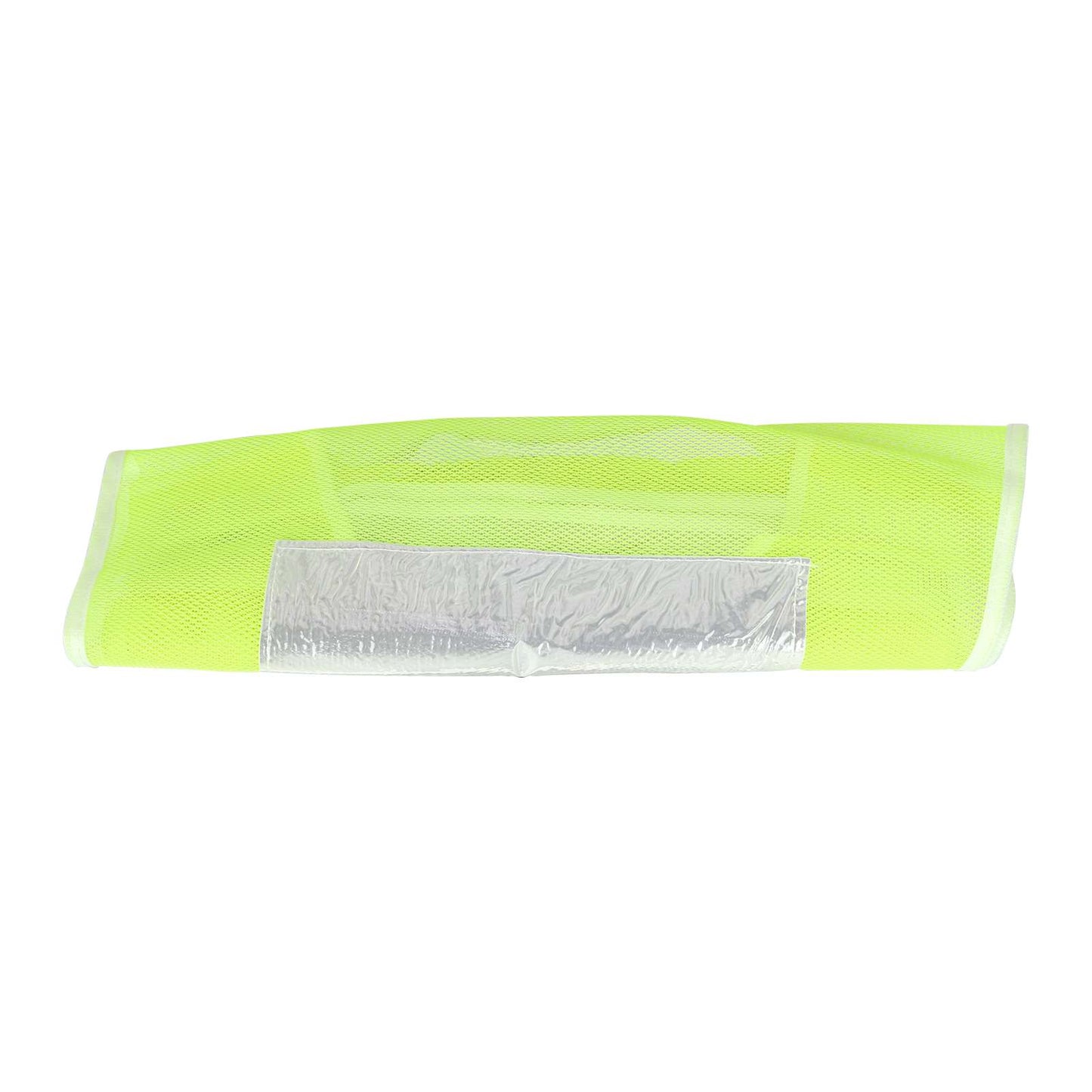 Vert fluorescent réfléchissant vest avec fishing net appearance