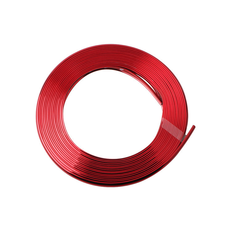 Electroplating rouge 8M anti-collision strip