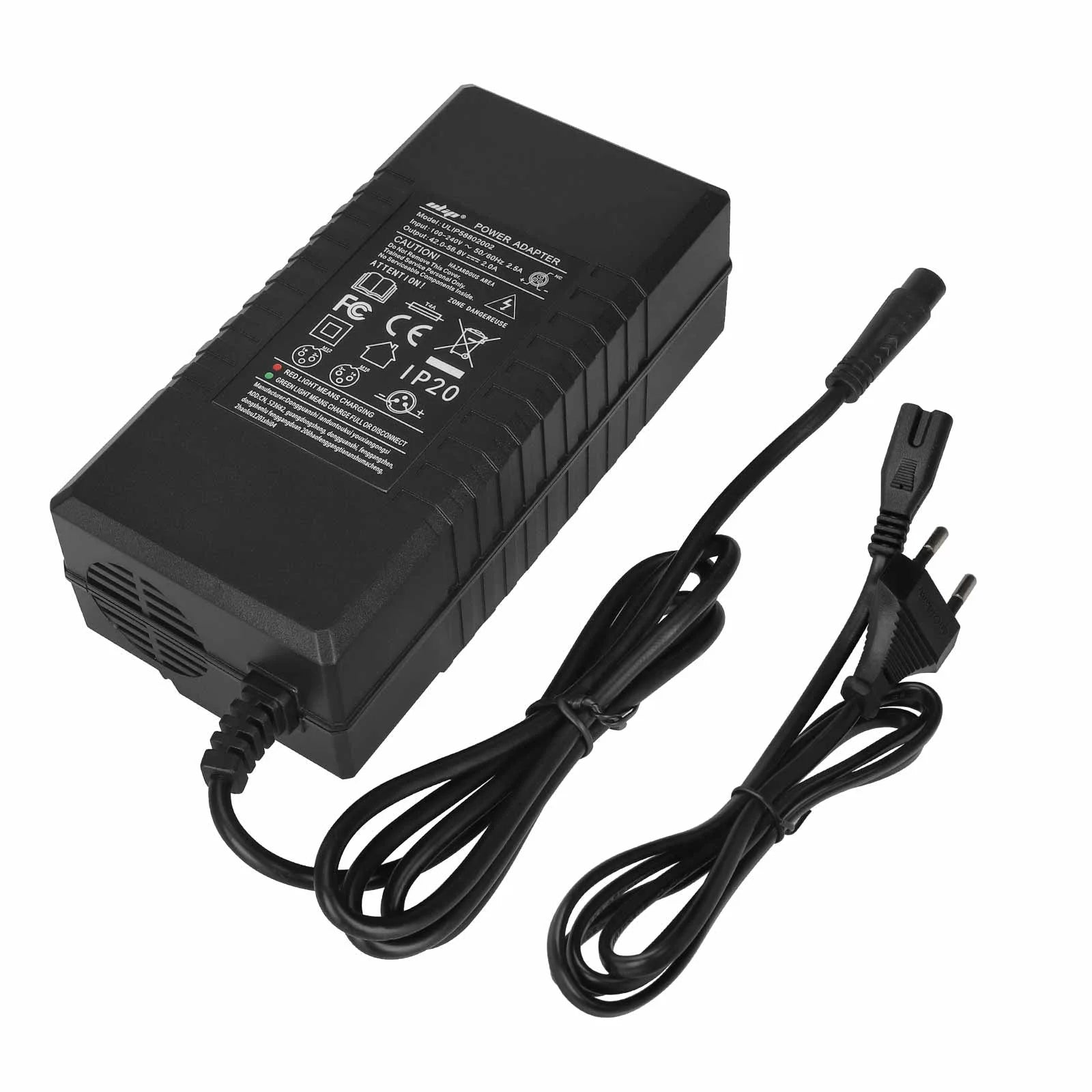 Ulip 58.8V2A chargeur avec petit LP16-3P embout(prise EU)