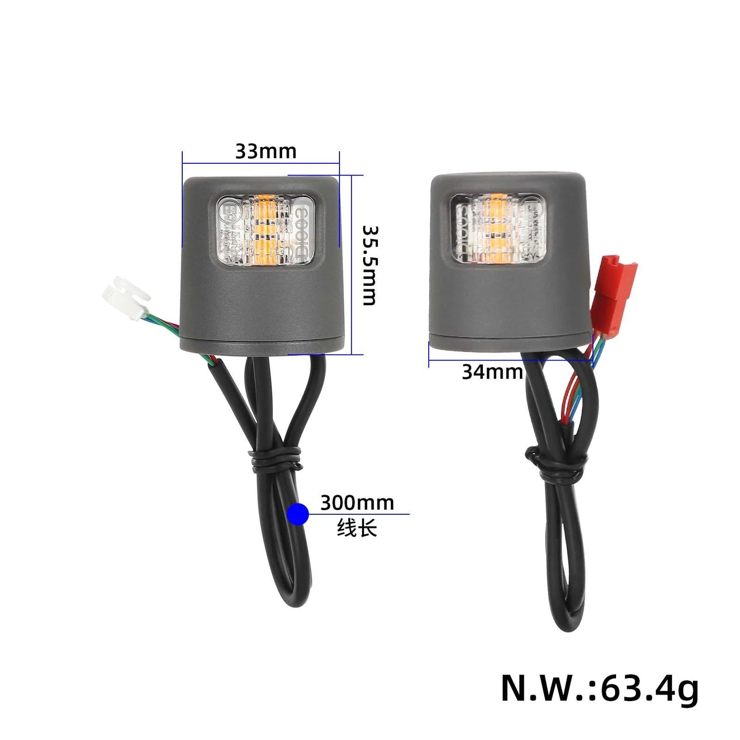 1 lot de original turning light pour Xiaomi 4 lite (2nd Gen)/Xiaomi 5 Plus trottinette