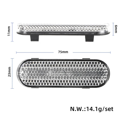 Xiaomi 5 Plus front argent réfléchissant blocks 2 pieces