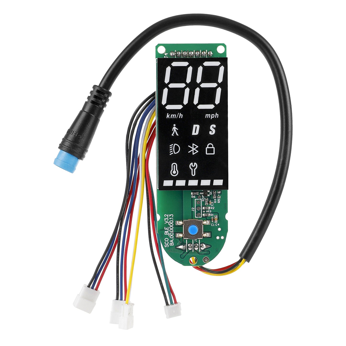 Xiaomi Kickscooter Circuit Board Set avec 4 plugs pour Pro Pro2 1S trottinettes