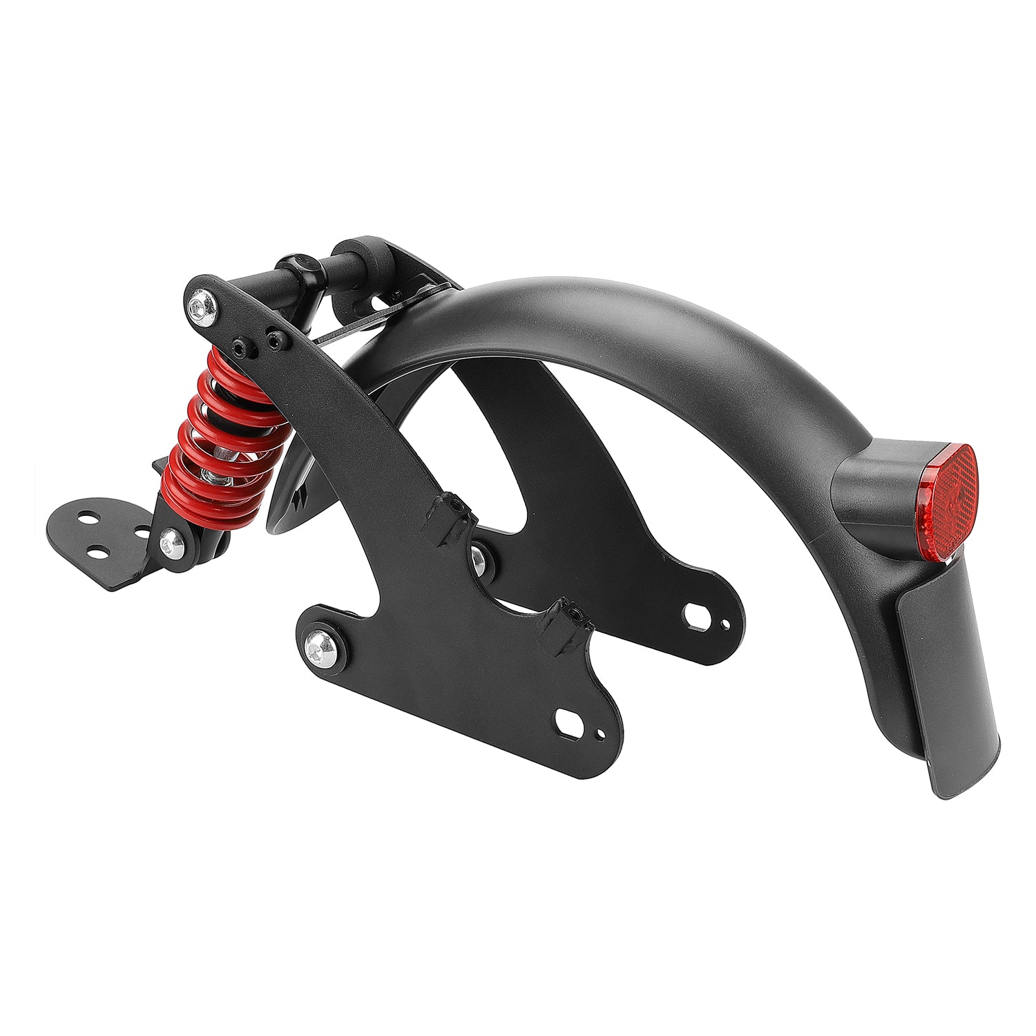 Rouge V2 suspension arrière avec garde-boue et feu arrière pour M365 et 1S trottinette