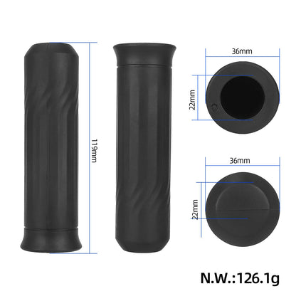 Noir couvre-poignées pour NIU electric trottinette