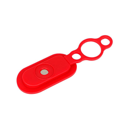 Rouge cache magnétique pour port de charge of Xiaomi 4 Pro trottinettes