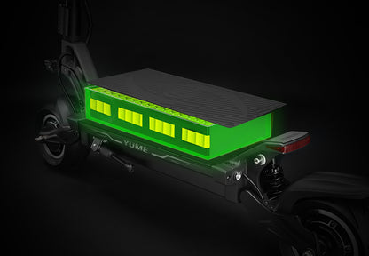 YUME HAWK Pro 2*3000W Freins et suspensions hydrauliques avec amortisseur de direction