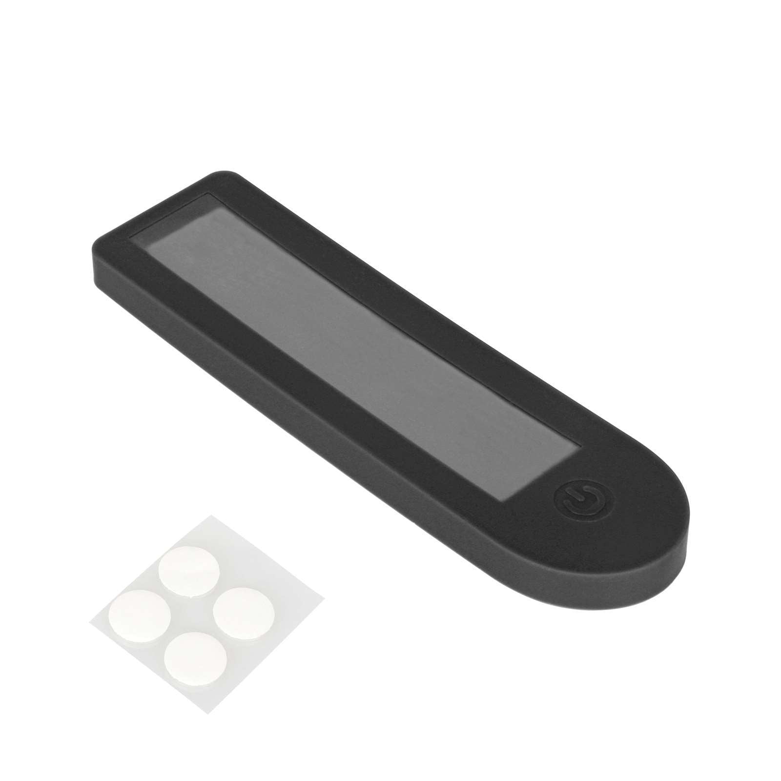 Noir waterproof silicone écran cover avec glue pour Xiaomi 4 pro trottinette