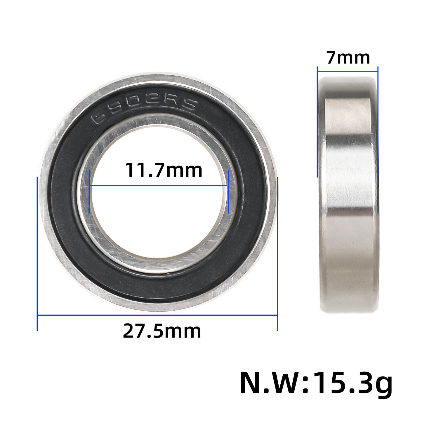 6902RS high speed precise roulement