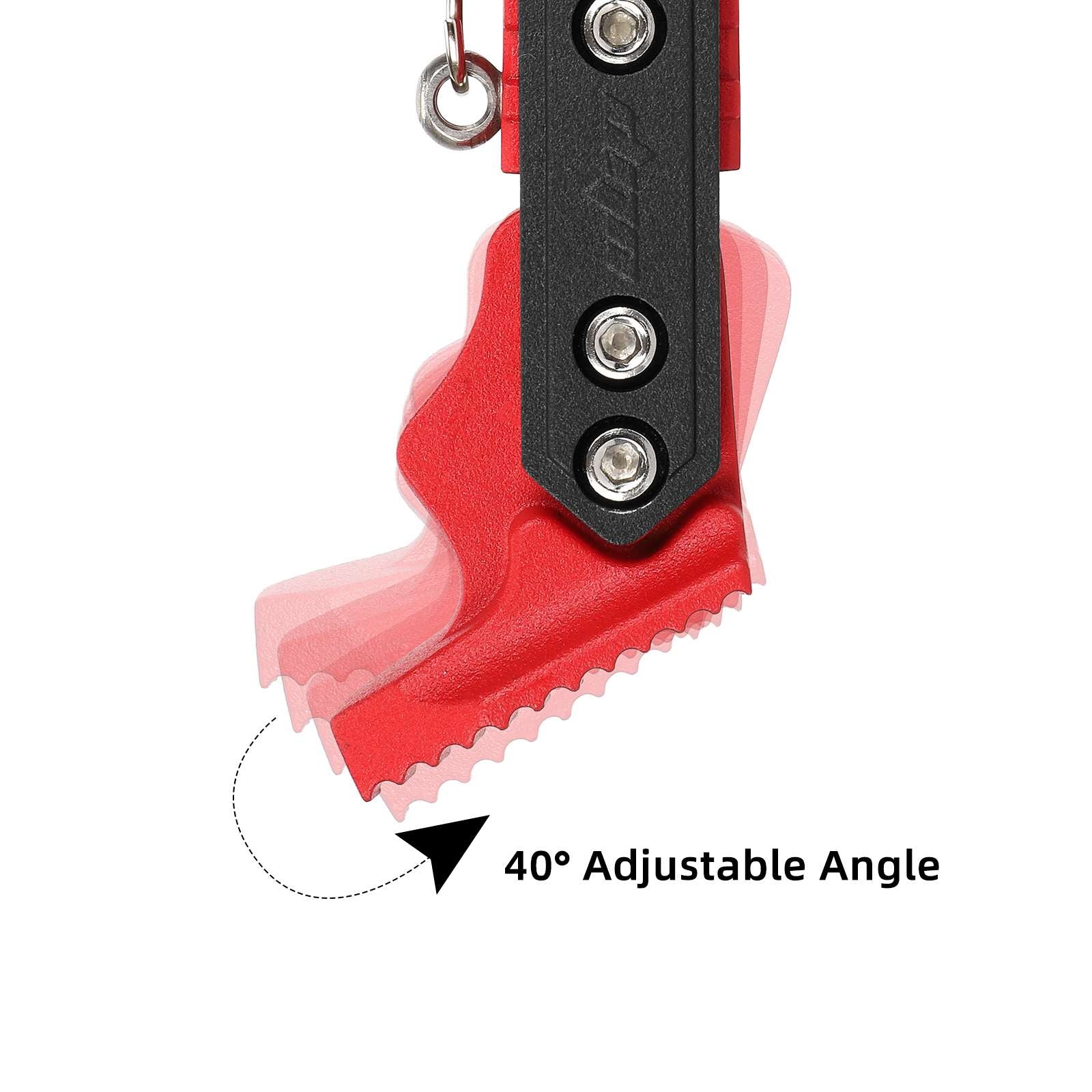 Ulip rouge-noir adjustable béquille pour F et Xiaomi 4 series trottinettes