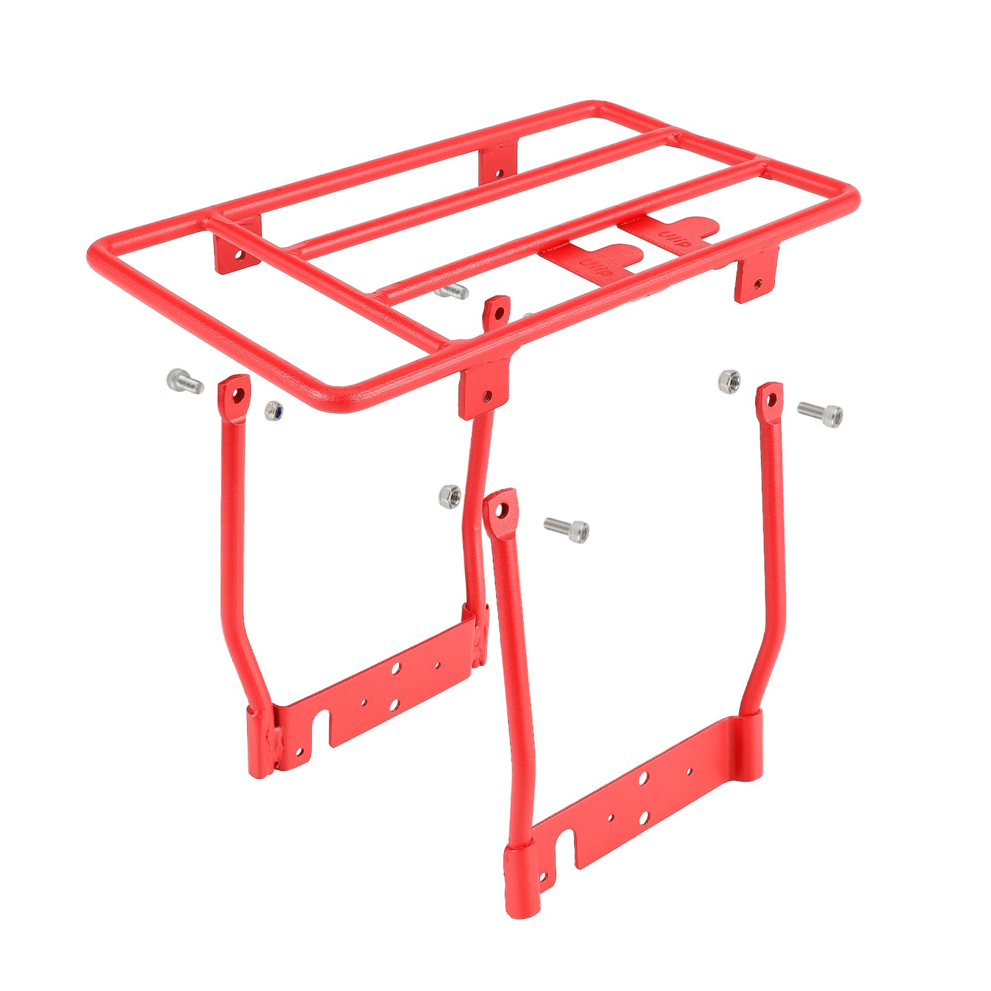 Rouge Ulip Folded Rear Rack Storage Shelf pour xiaomi trottinettes