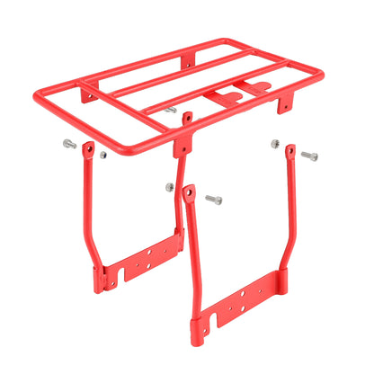 Rouge Ulip Folded Rear Rack Storage Shelf pour xiaomi trottinettes