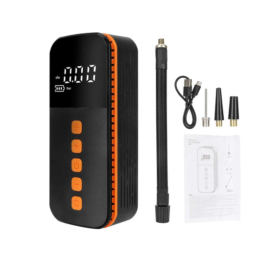 Compresseur portable sans fil 150 PSI avec éclairage LED