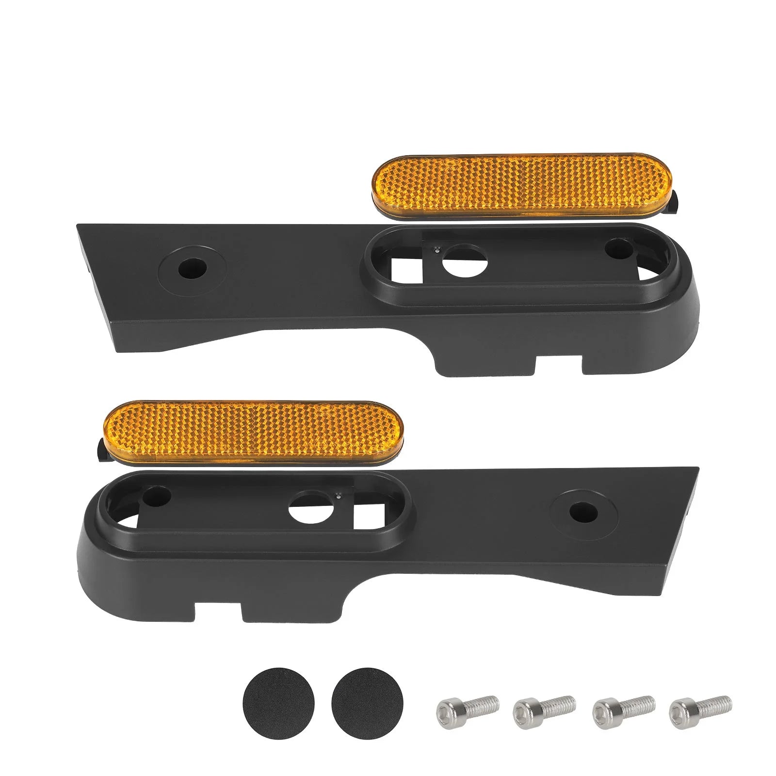 1 lot de Mi 5 max roue arrière trim cover avec catadioptre et vis
