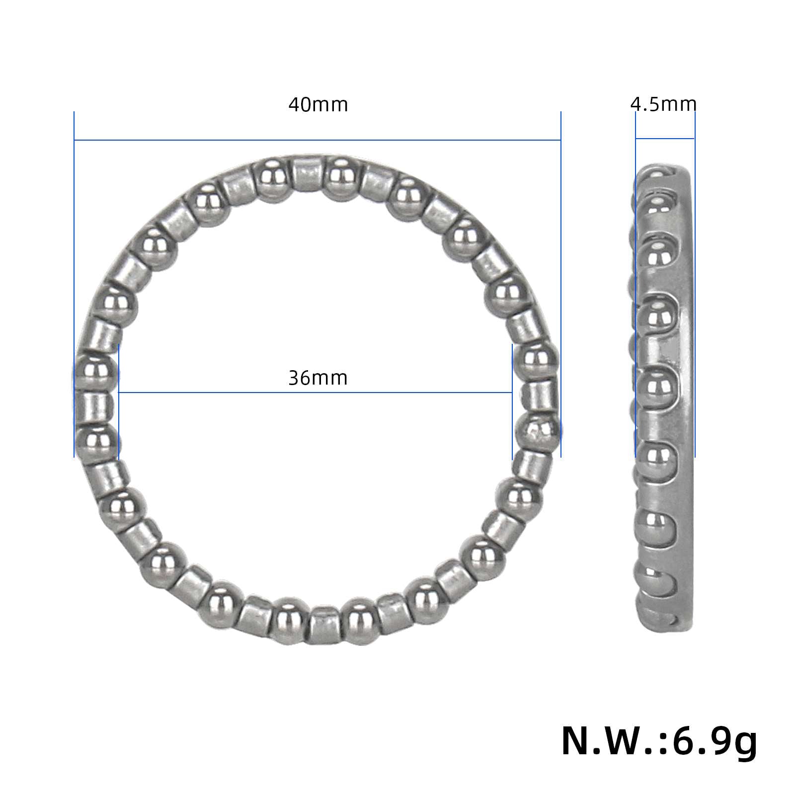 6pcs roulement washer kit pour Xaomi 4 Pro trottinette