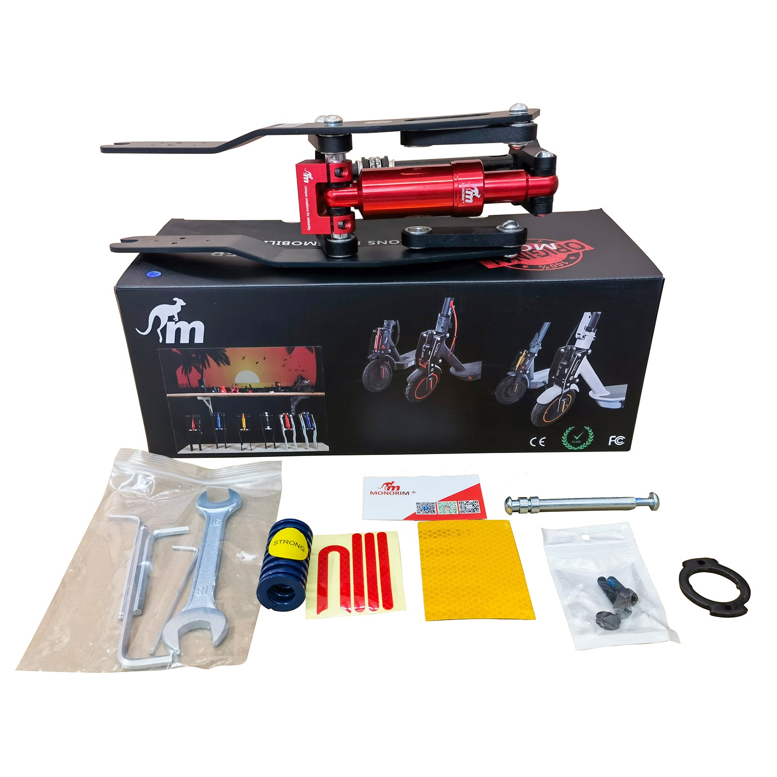 M0 Monorim V4 suspension avant pour Xiaomi M365/Pro trottinettes