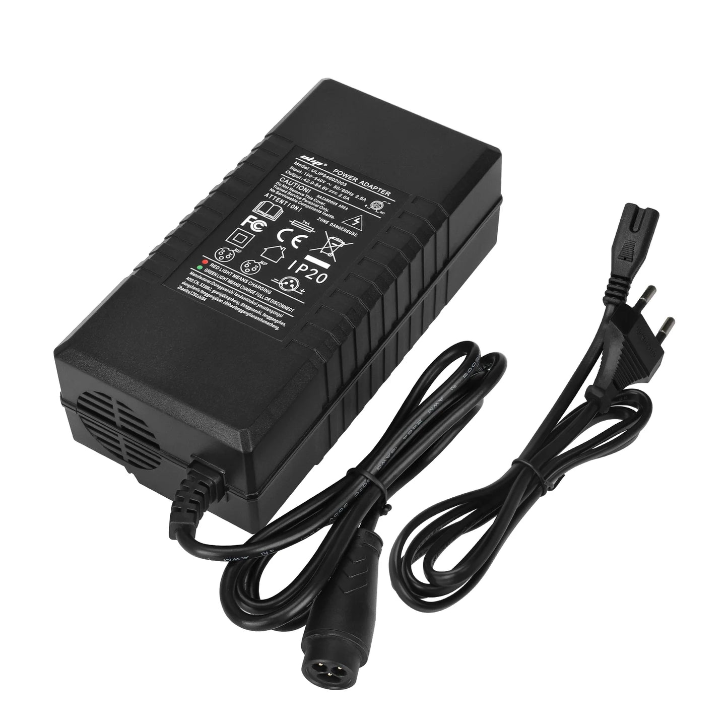 Ulip 54.6V2A chargeur avec grand LP16-3P embout(prise EU)