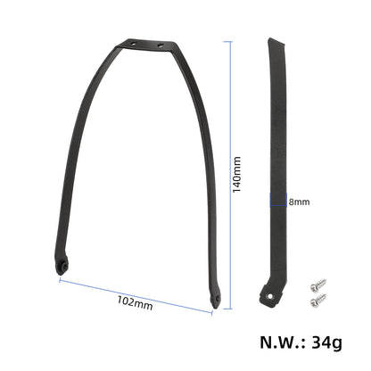 Metal bracket of garde-boue arrière pour xiaomi 4 pro trottinette as original