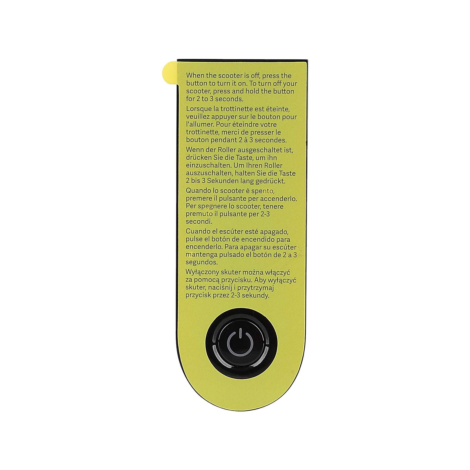 Original integral écran panel avec glue pour Xiaomi M365 trottinettes(International edition)