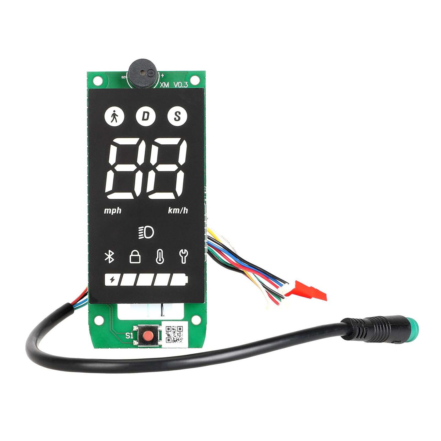 Original 25KM/H écran tableau de bord sans turning light pour Xiaomi 4 Lite(2 Gen) trottinettes