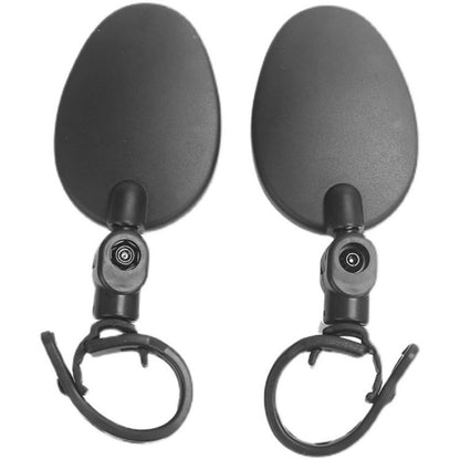 2 pcs oval rétroviseur