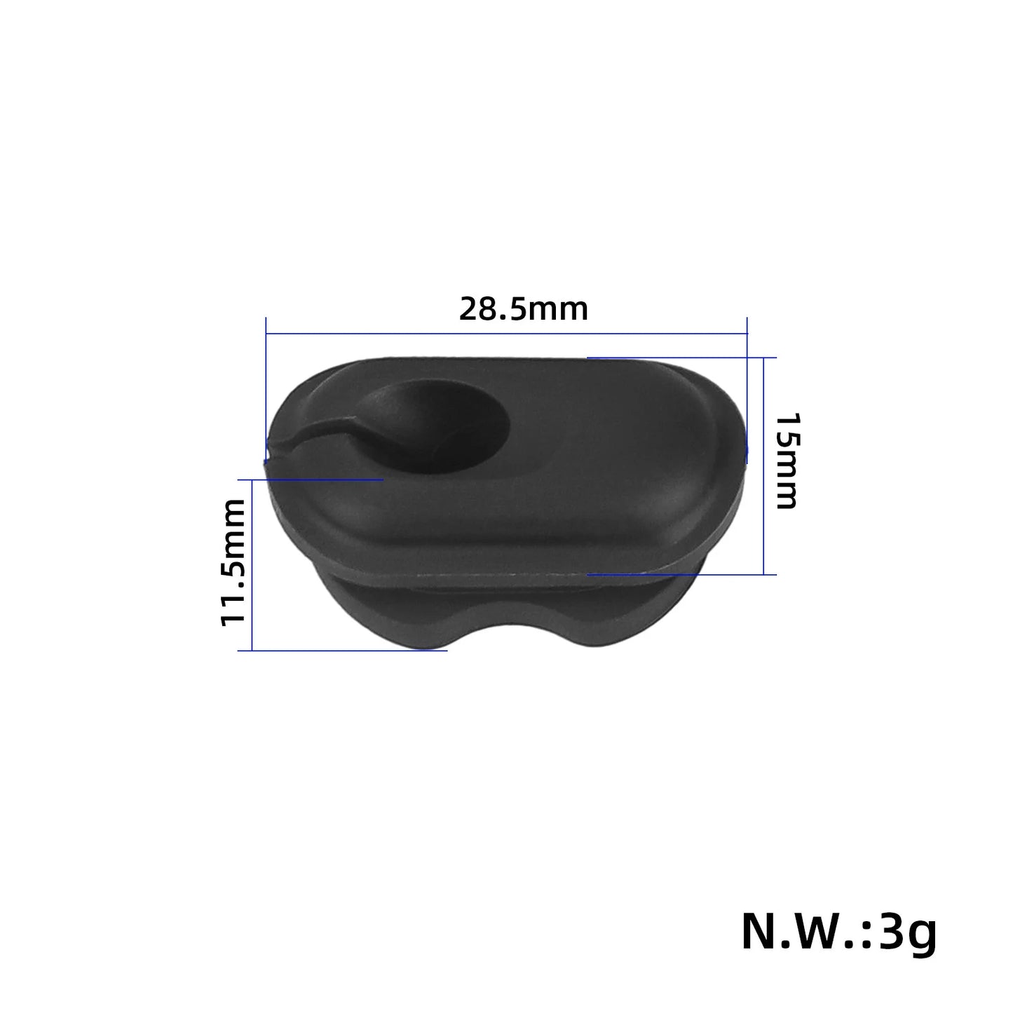 Xiaomi 5 Plus single hole front pipe fil prise