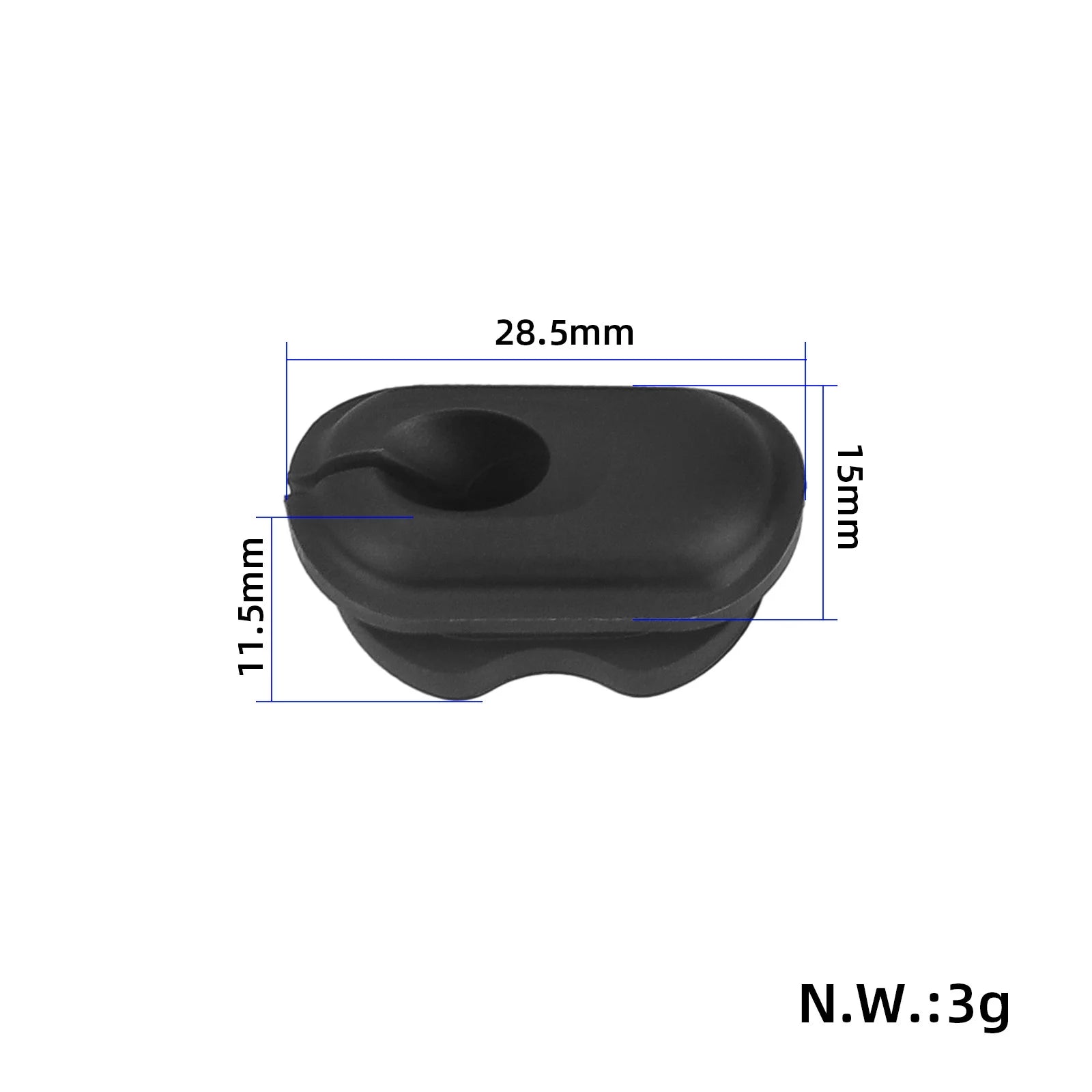 Xiaomi 5 Plus single hole front pipe fil prise
