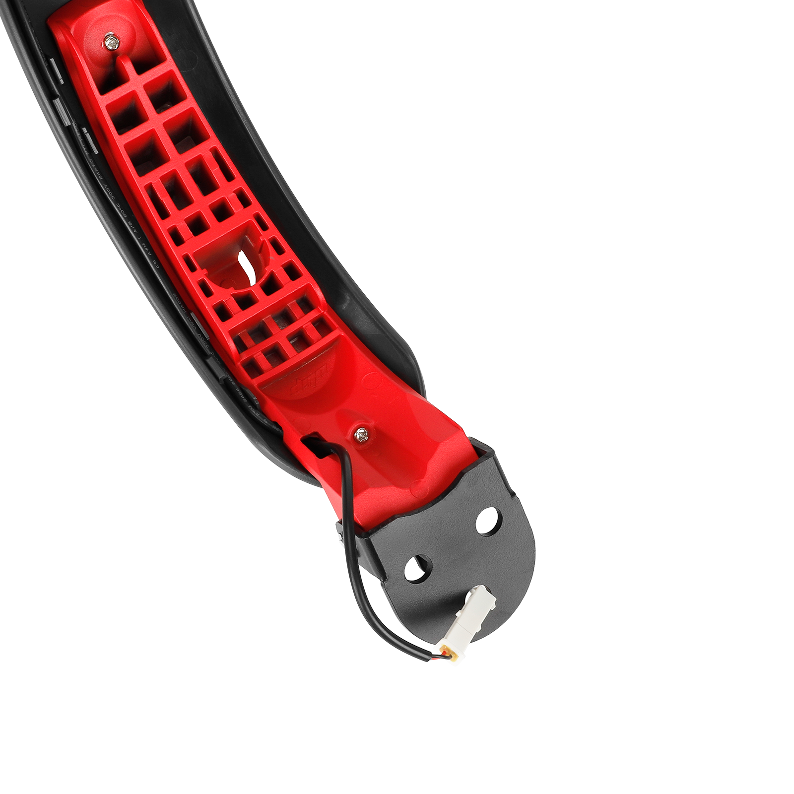 Gris-rouge Ulip Superior garde-boue arrière avec aluminium et feu clignotant pour Xiaomi trottinettes