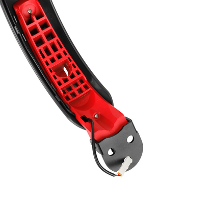 Gris-rouge Ulip Superior garde-boue arrière avec aluminium et feu clignotant pour Xiaomi trottinettes