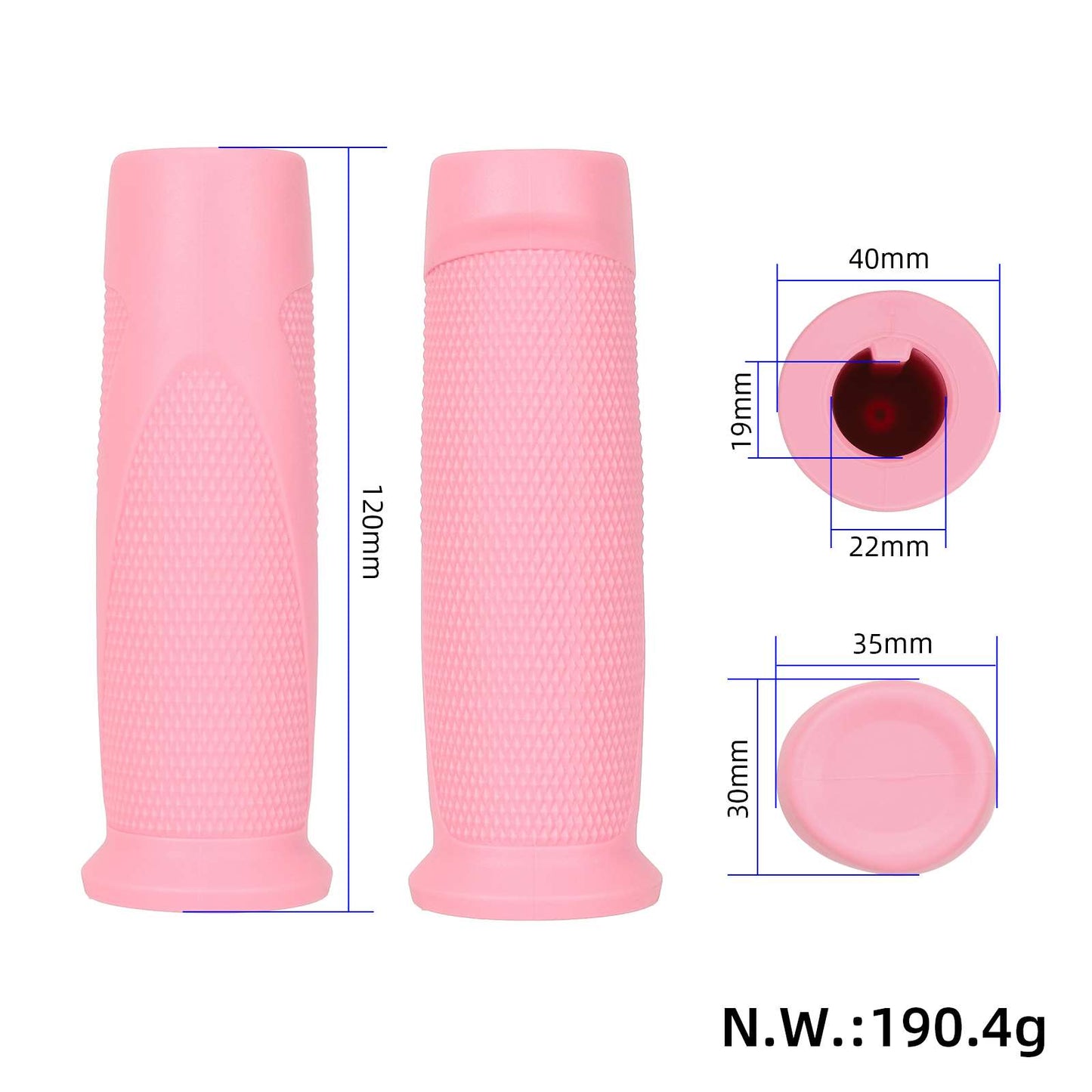 2 pcs rose couvre-poignées pour Ninebot F30/F40 trottinettes