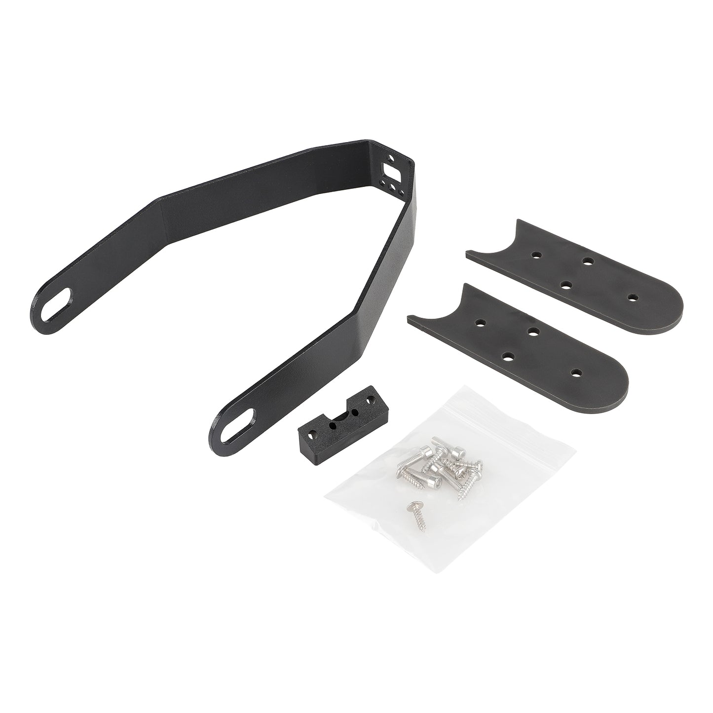 Noir metal bracket of garde-boue arrière pour toutes les xiaomi trottinettes