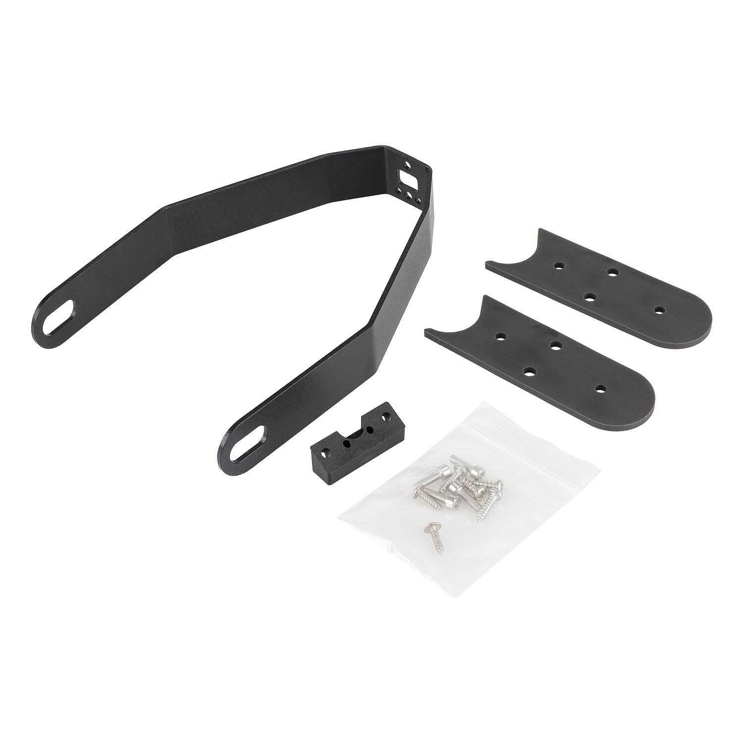 Noir metal bracket of garde-boue arrière pour toutes les xiaomi trottinettes