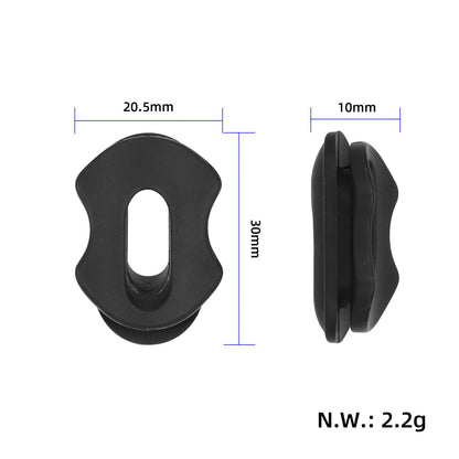 Original noir front pipe fil silicon prise pour Xiaomi Elite trottinette