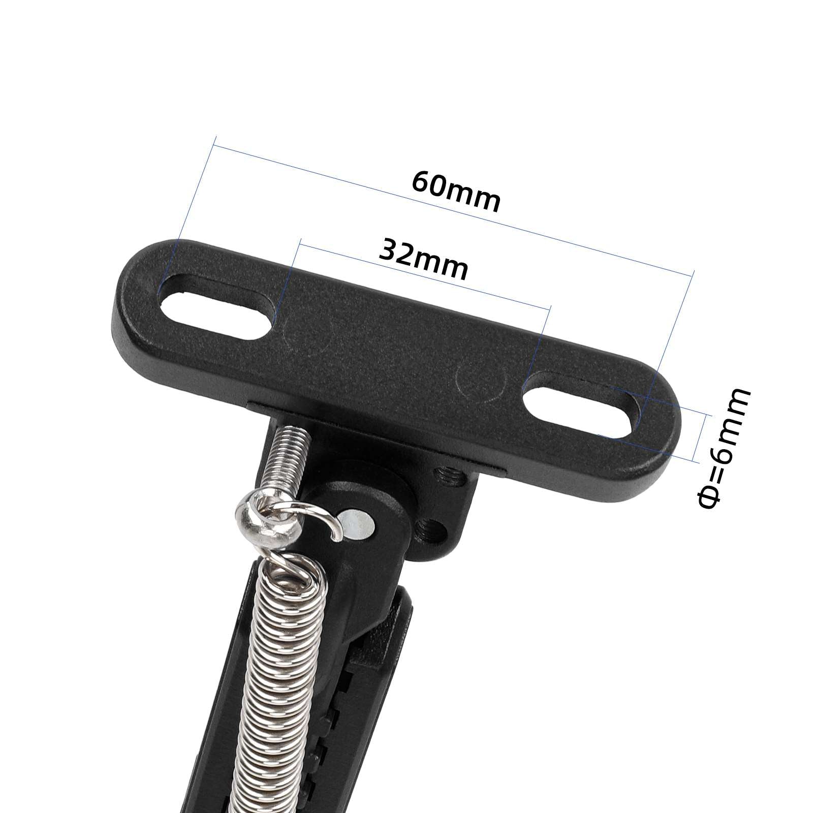 V2 noir adjustable béquille pour Xiaomi trottinettes