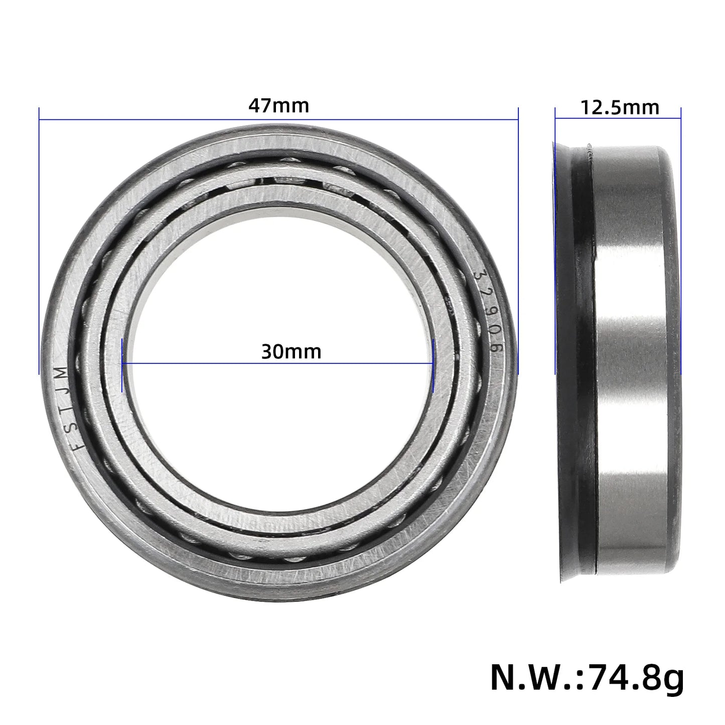 Kukirin G4 lower tapered roulement C
