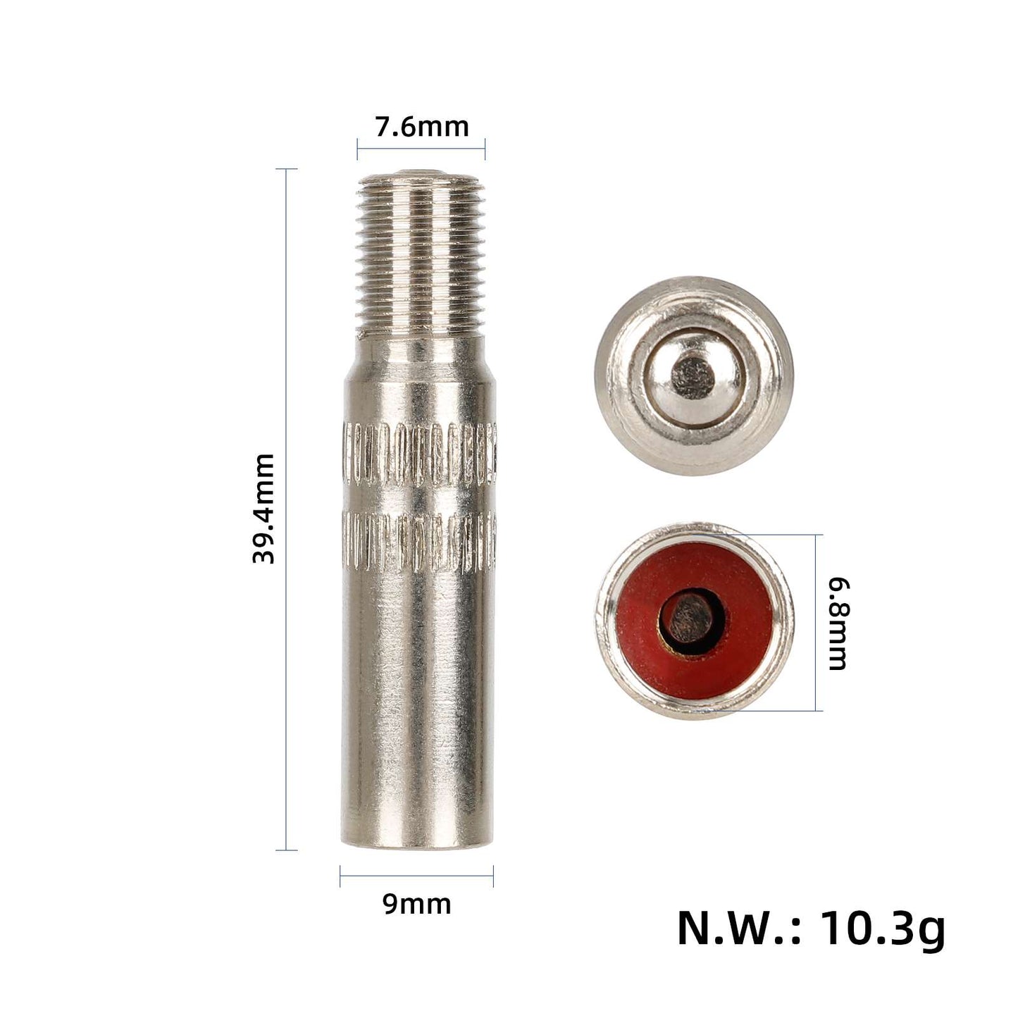 39mm Extending adaptateur de valve pour pumping
