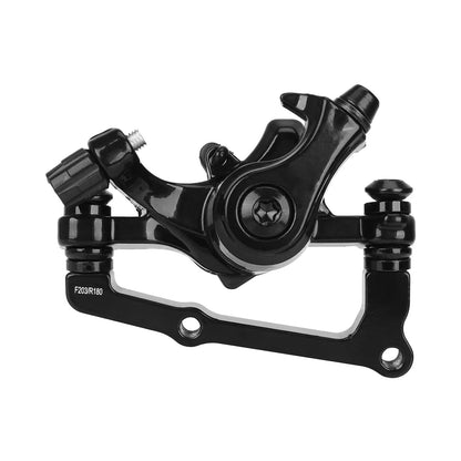 Noir 180mm back bike frein à disque