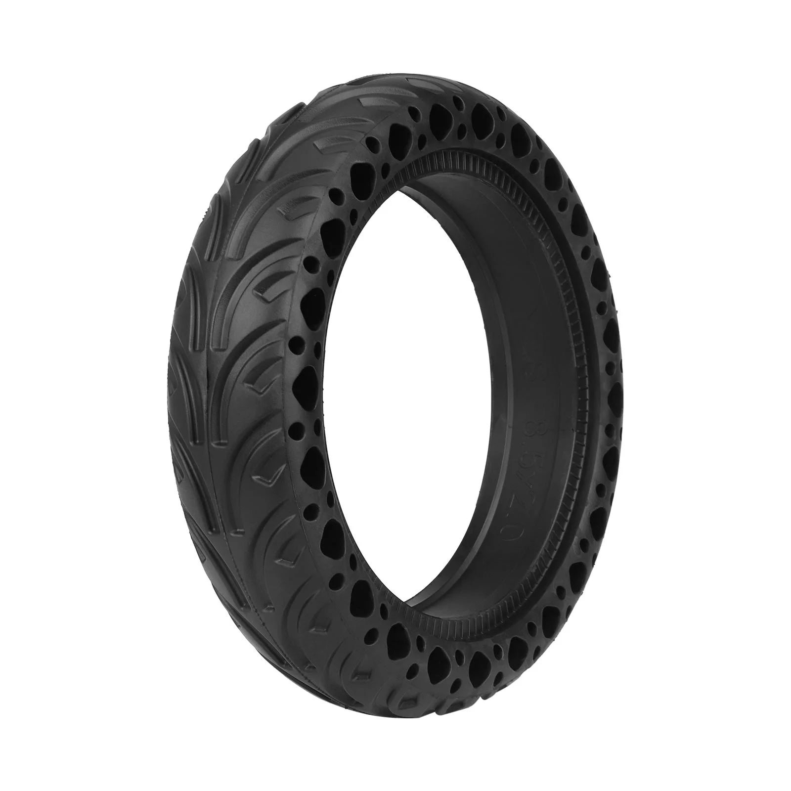 8 1/2*2 Rubber pneu plein(noir)