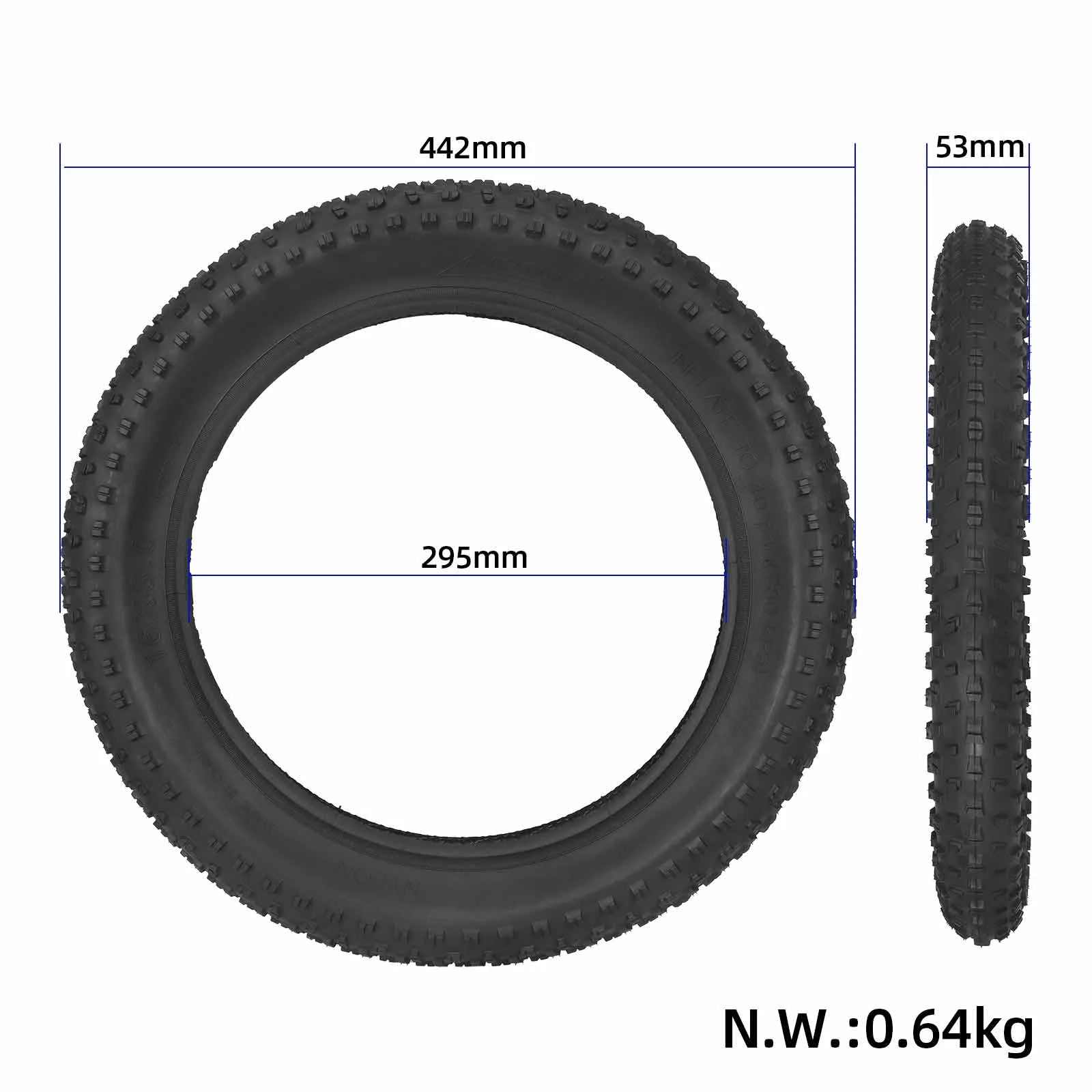 Wanda 16*3 tout-terrain pneu extérieur (P1272)