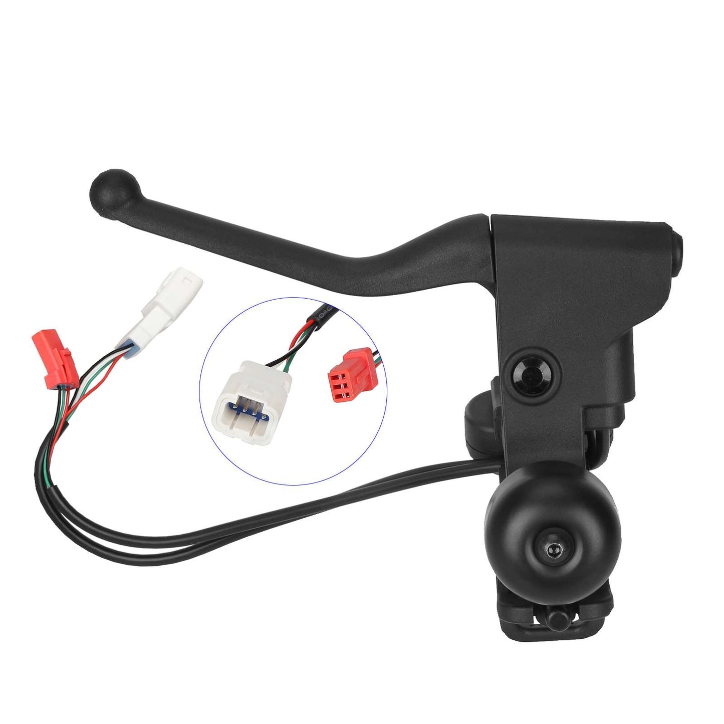Original left brake lever avec side bell et steering buttons pour Xiaomi Elite trottinette