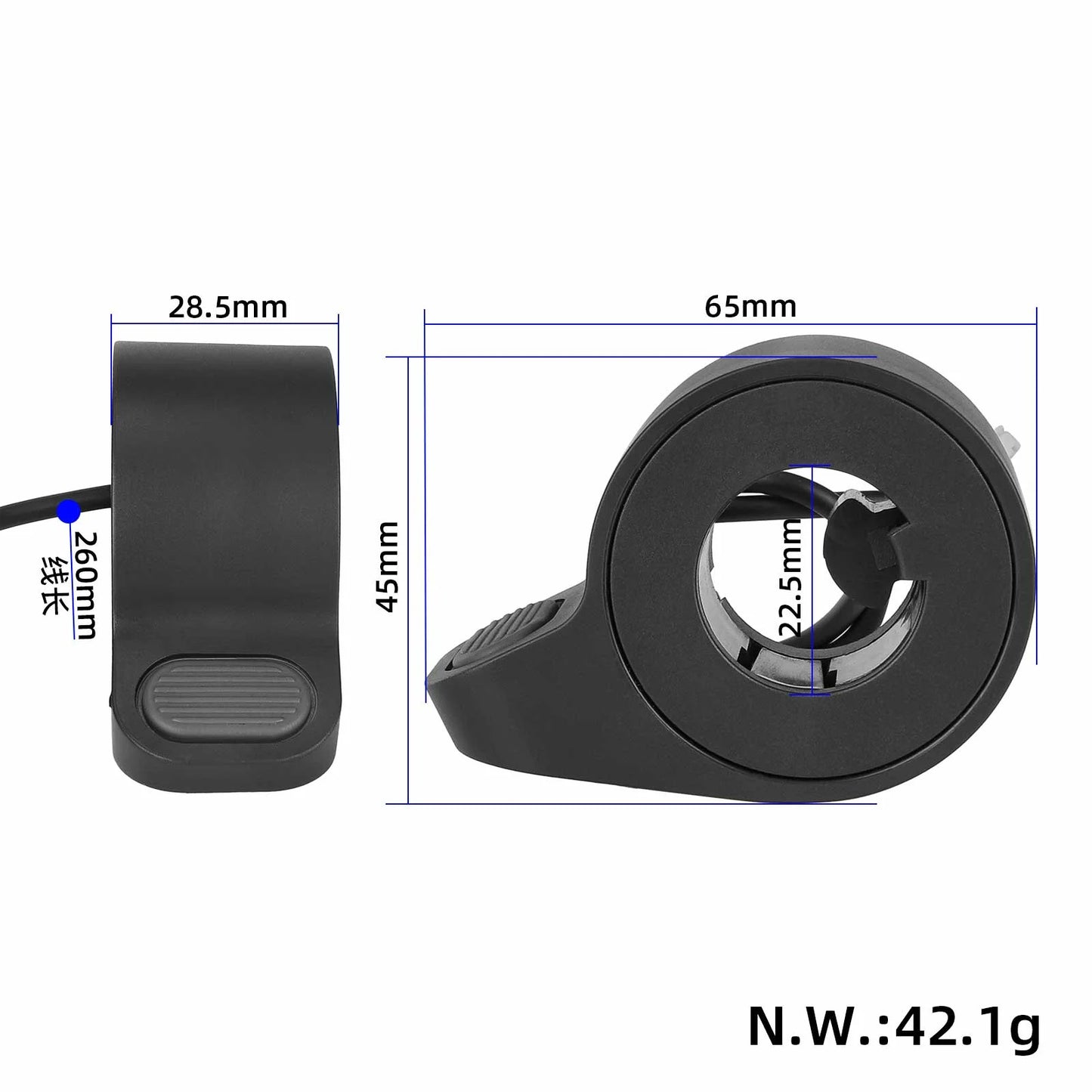 Original Xiaomi 5/5Max/5 Pro trottinette accélérateur