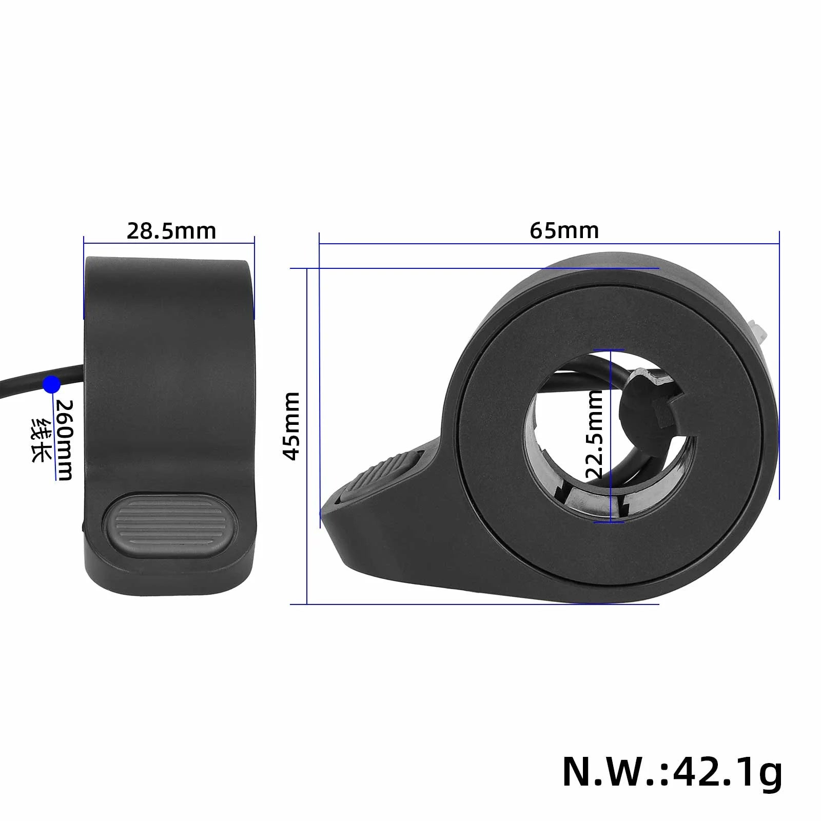 Original Xiaomi 5/5Max/5 Pro trottinette accélérateur