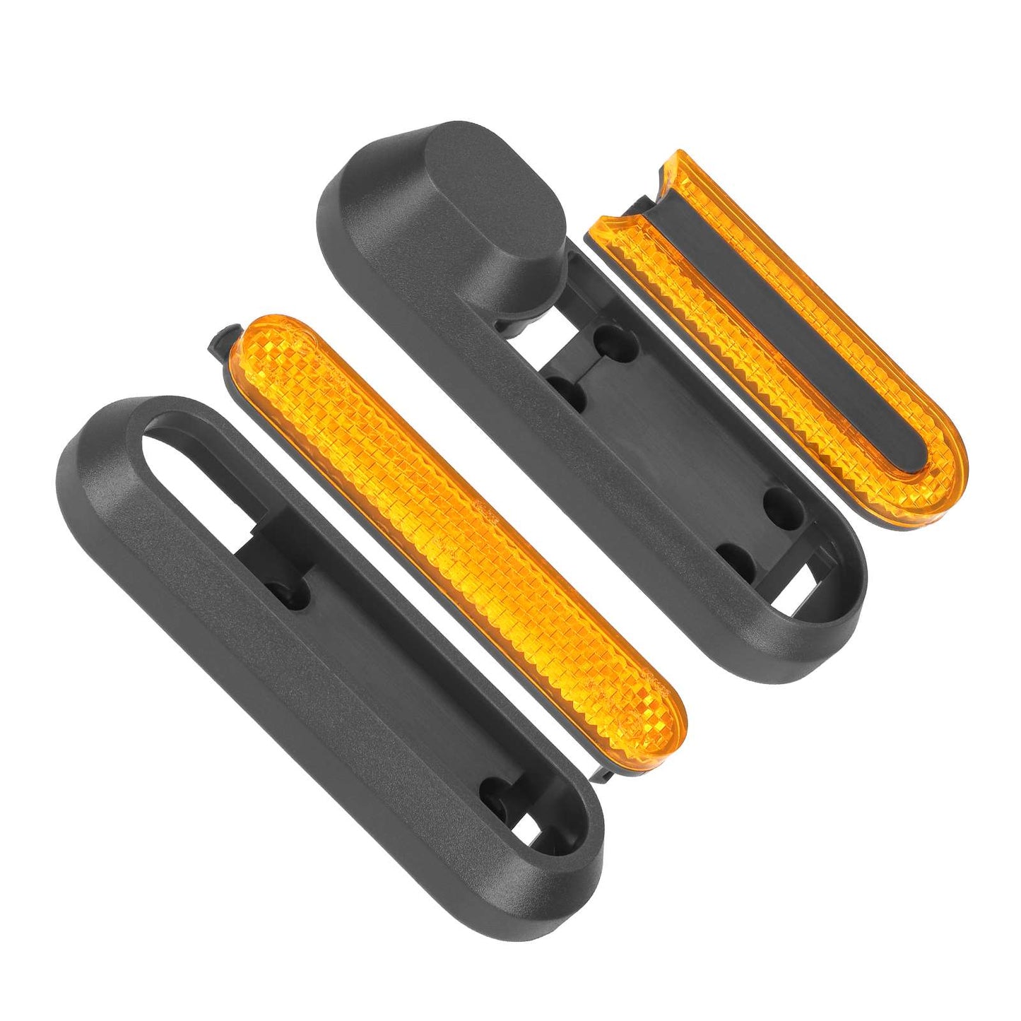 Jaune 4 pcs refitting decorative shells+catadioptre bars pour M365 1S Pro Pro2 et Lite