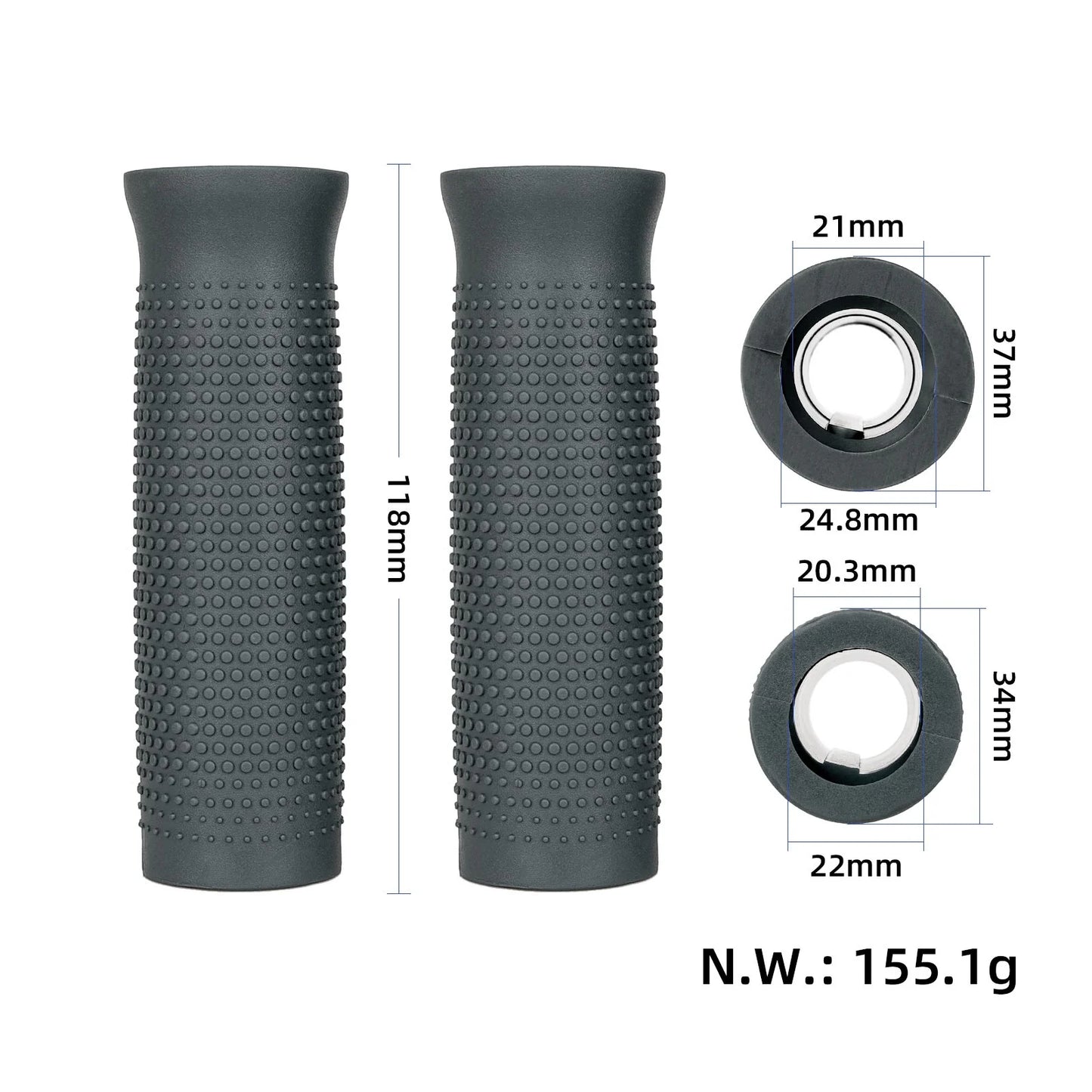 Kukirin A1 guidon Grips (A)
