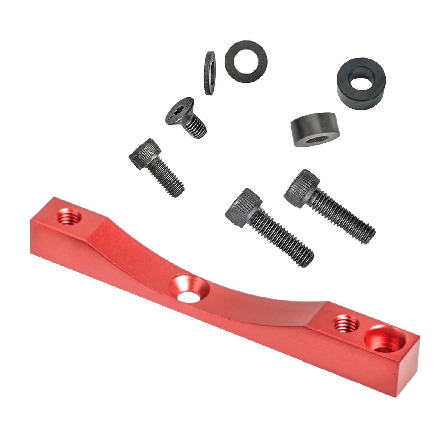 Noir Xtech Adapter avec 4 Holes et vis