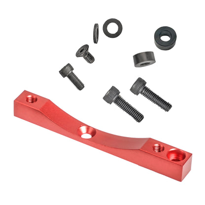 Noir Xtech Adapter avec 4 Holes et vis