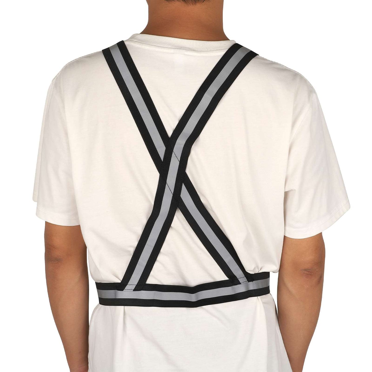 Noir réfléchissant vests