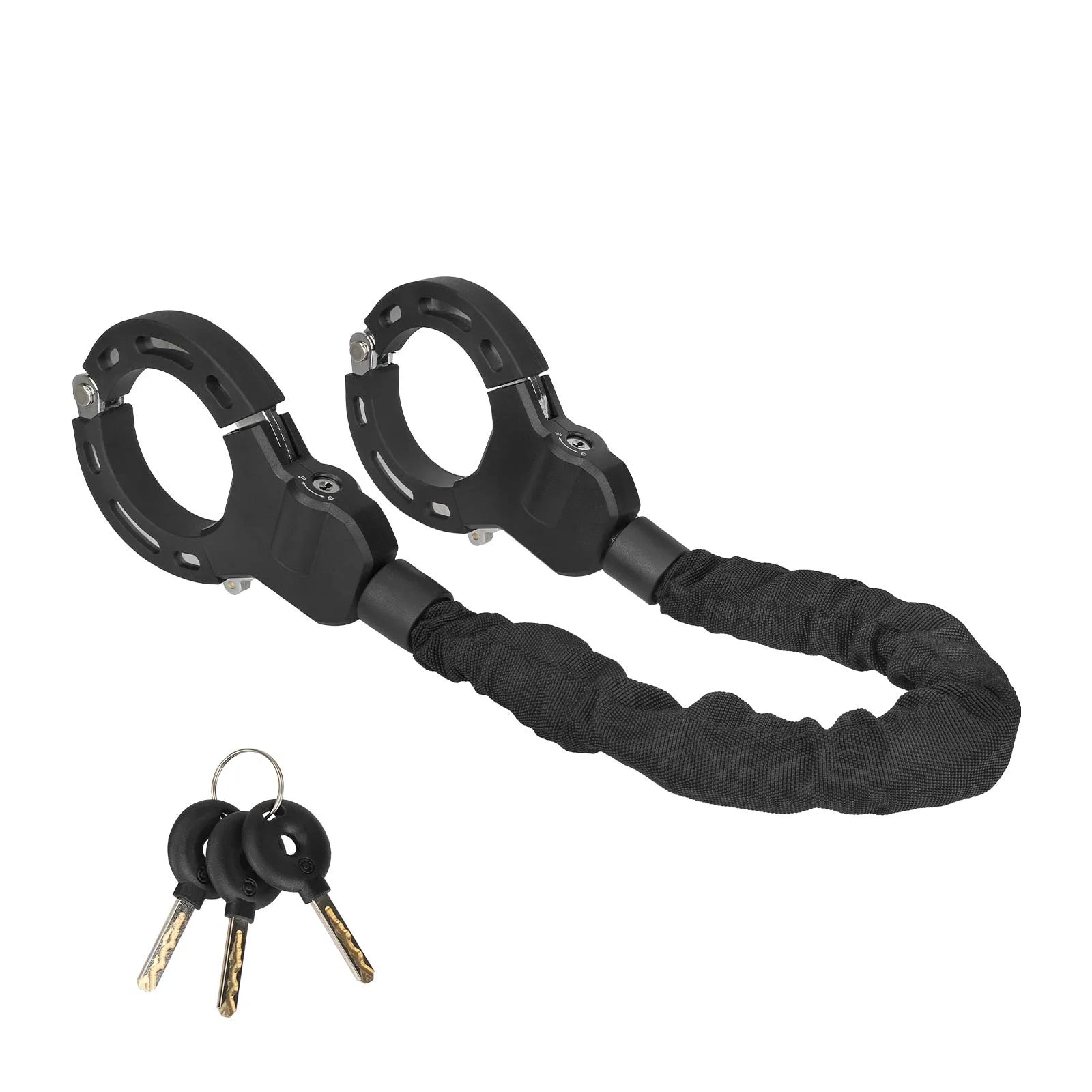 Noir cloth chain lock