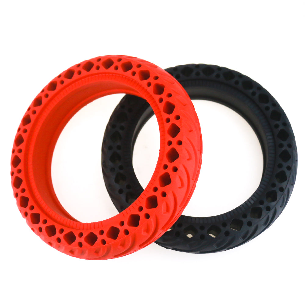 8 1/2*2 Rubber pneu plein(rouge)
